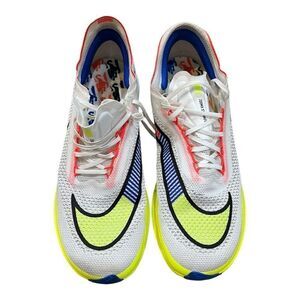 NIKE ZoomX Streakfly Premium White Racer Blue Volt Sneakers